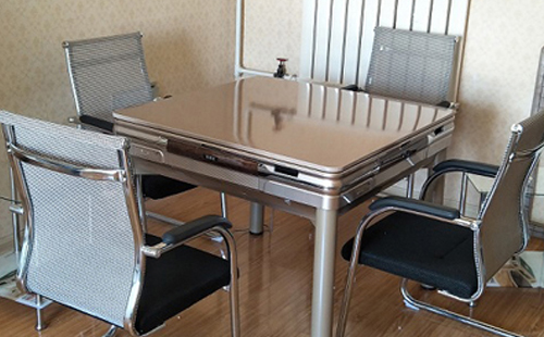 朗县全自动朗县朗县麻将机安装现场